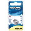 RAYOVAC(R) KECR1620-1C 3-Volt Lithium Keyless Entry Battery (1 pk; CR1