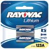 RAYOVAC(R) RL123A-2A 3-Volt Lithium 123A Photo Batteries (2 pk)