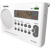 Sangean PR-D9W Portable AM/FM/NOAA Alert Radio with Rechargeable Batte