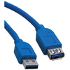 Tripp Lite(R) U324-006 A-Male to A-Female SuperSpeed USB 3.0 Extension