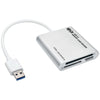 Tripp Lite(R) U352-000-MD-AL USB 3.0 Memory Card Reader/Writer, Alumin