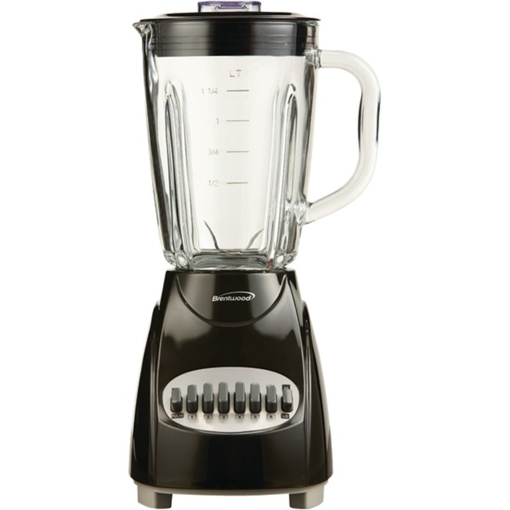 Brentwood Appliances JB-920B 12-Speed Countertop Blender with Glass Ja