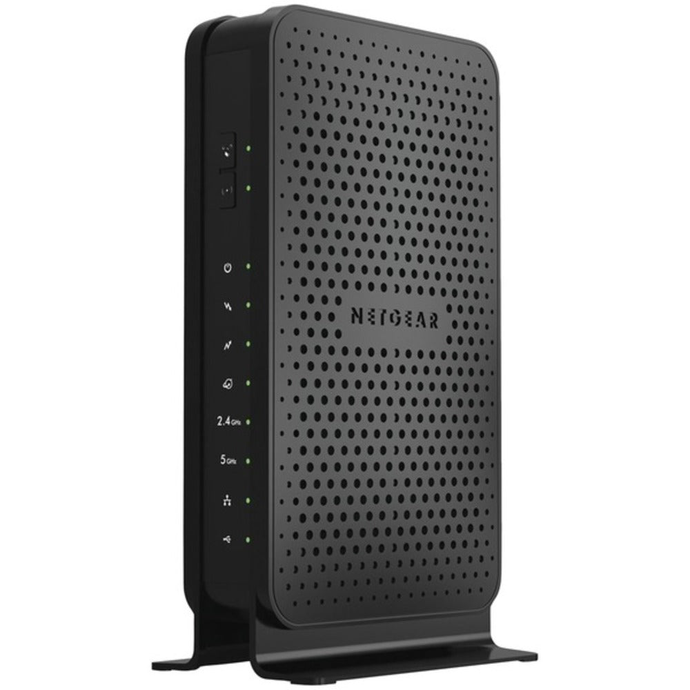NETGEAR C3700-100NAR Refurbished N600 Wi-Fi Cable Modem Router