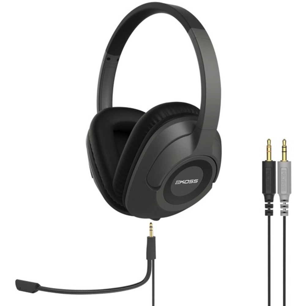 KOSS(R) 193540 SB42 Full-Size Communication Over-Ear Headset with Deta