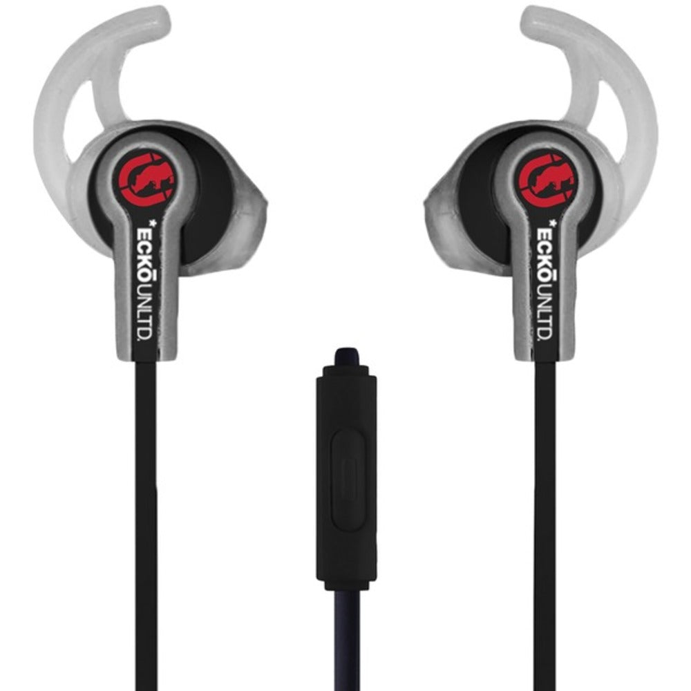 Ecko Unltd. EKU-FSE-BK Fuse Sport Earbuds with Microphone (Black)