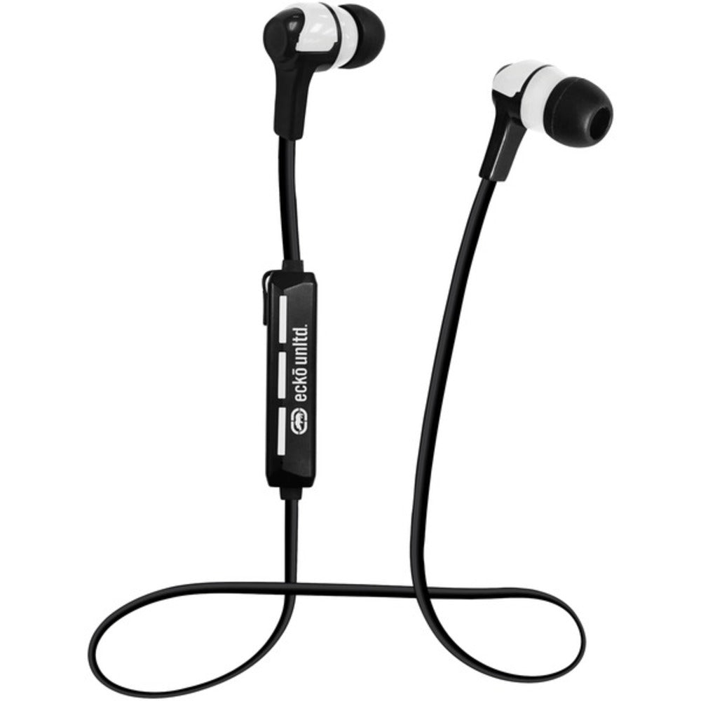 Ecko Unltd. EKU-TRKBT-WHT Trek Bluetooth Earbuds with Microphone (Whit