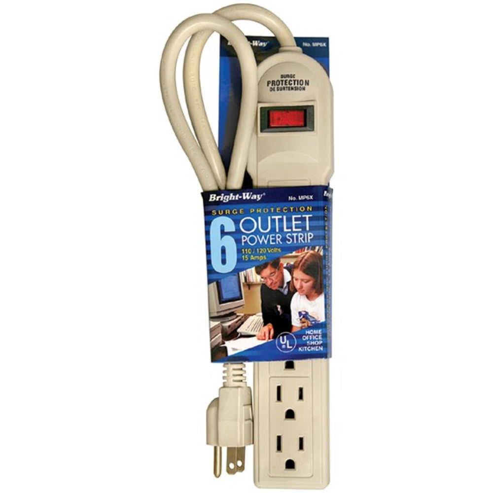 Bright-Way MP6X 6-Outlet Surge Protector