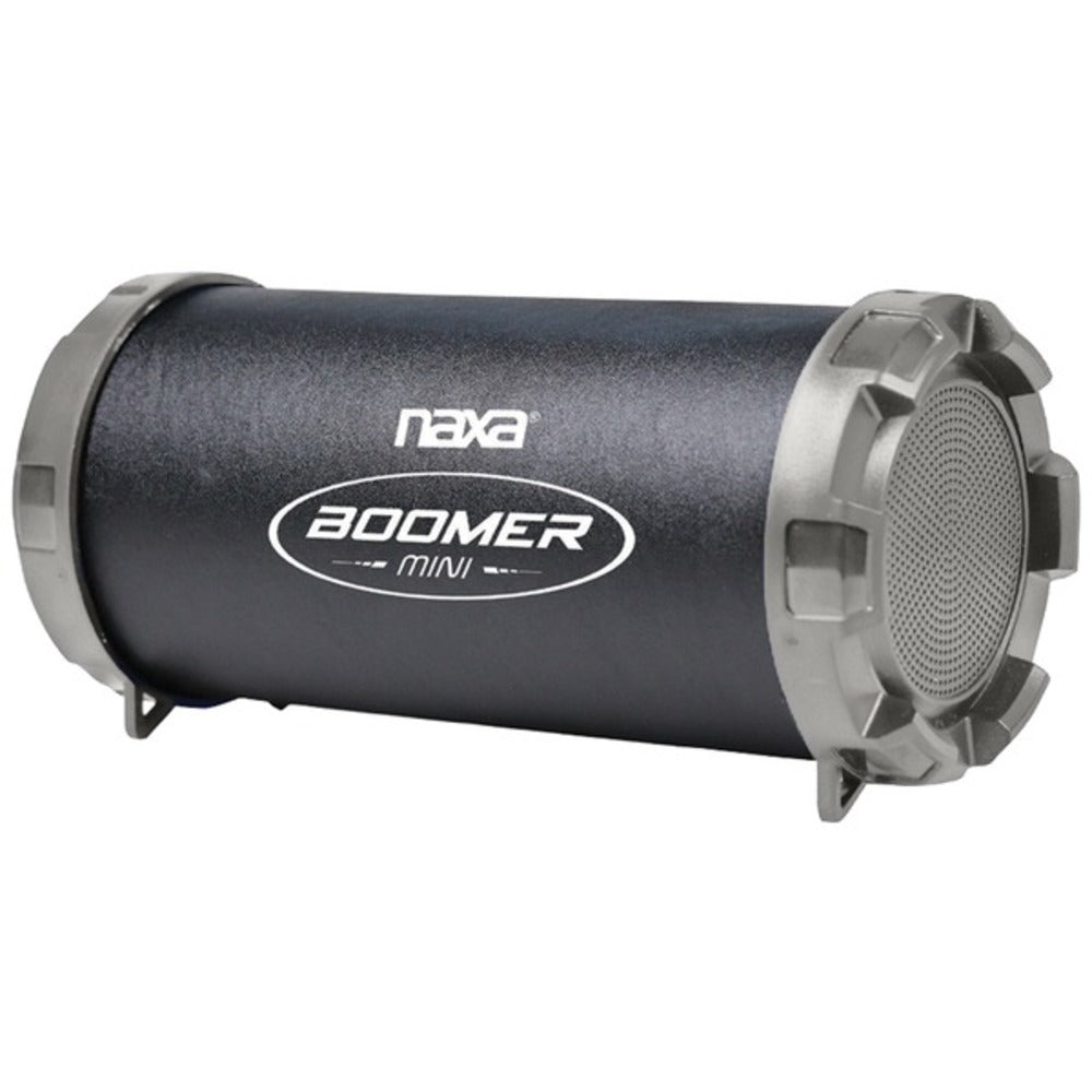 Naxa NAS-3091 GRAY BOOMER MINI Portable Bluetooth Speaker (Gray)