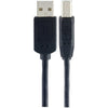 GE(R) 34501 USB-A to USB-B Cable, 3ft