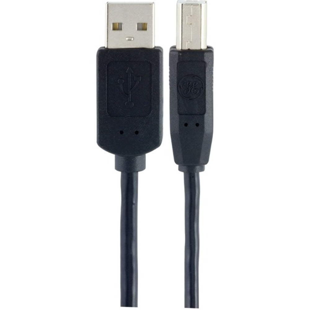 GE(R) 34501 USB-A to USB-B Cable, 3ft