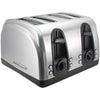 Brentwood Appliances TS-445S 4-Slice Elegant Toaster with Brushed Stai