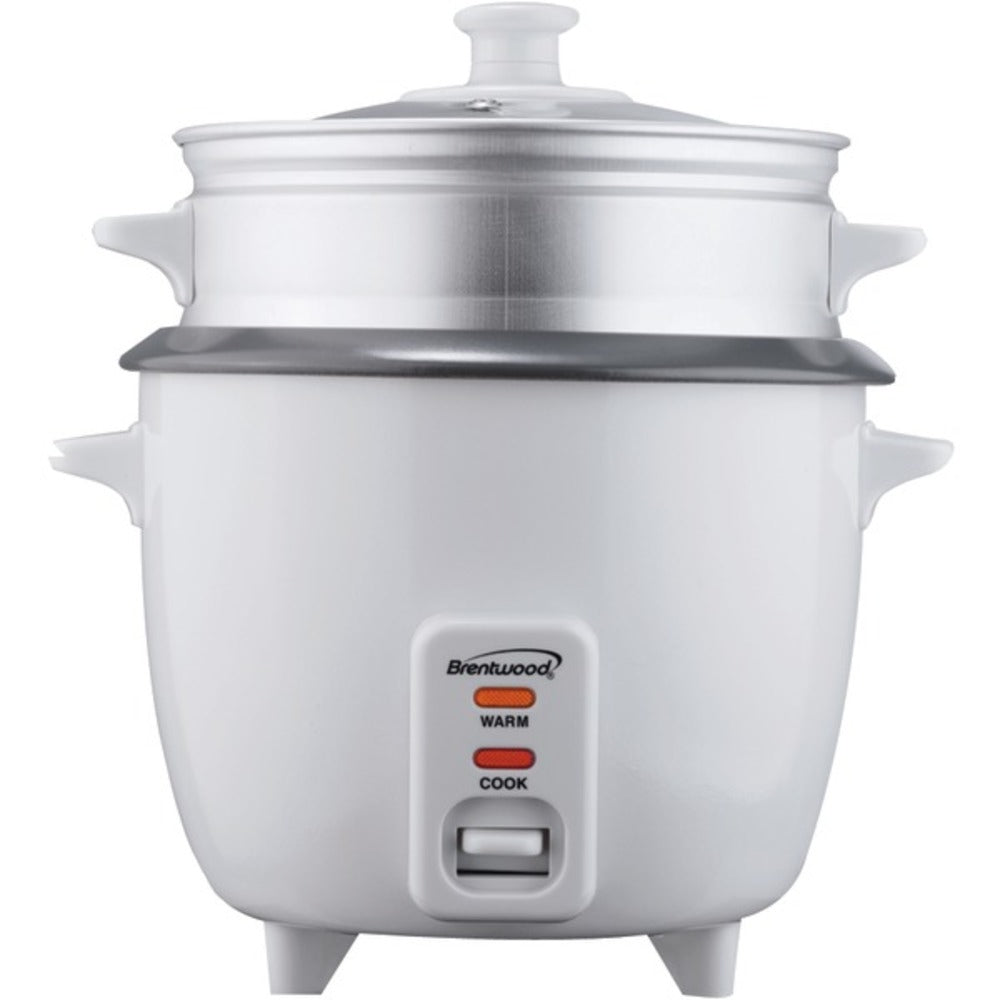 Brentwood Appliances TS-600S Rice Cooker with Food Steamer (5 Cups, 40