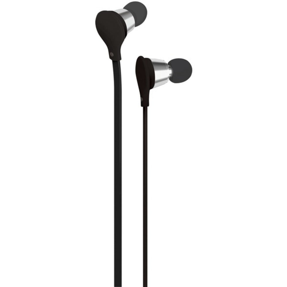 AT&T(R) EBM01-Black Jive Noise-Isolating Earbuds with Microphone (Blac