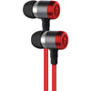 AT&T(R) PE50-RED PE50 In-Ear Stereo Earbuds with Microphone (Red)