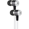 AT&T(R) PE50-WHT PE50 In-Ear Stereo Earbuds with Microphone (White)