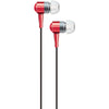 AT&T(R) PEB02-RED PEB02 In-Ear Aluminum Stereo Earbuds (Red)