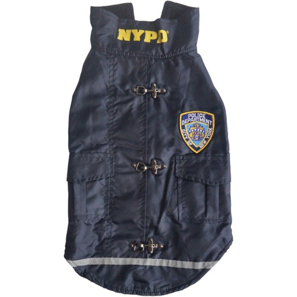 Royal Animals 13Z1009R NYPD(R) Water-Resistant Dog Coat (Small)