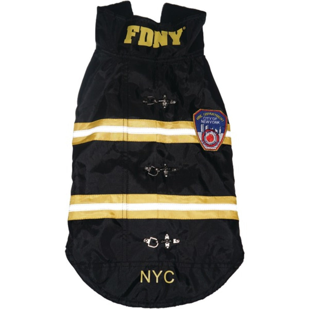 Royal Animals 13Z1010R FDNY(R) Water-Resistant Dog Coat (X-Small)