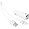 iEssentials(R) IEN-PCL-22A 2.4-Amp Dual-USB Wall Charger with Lightnin