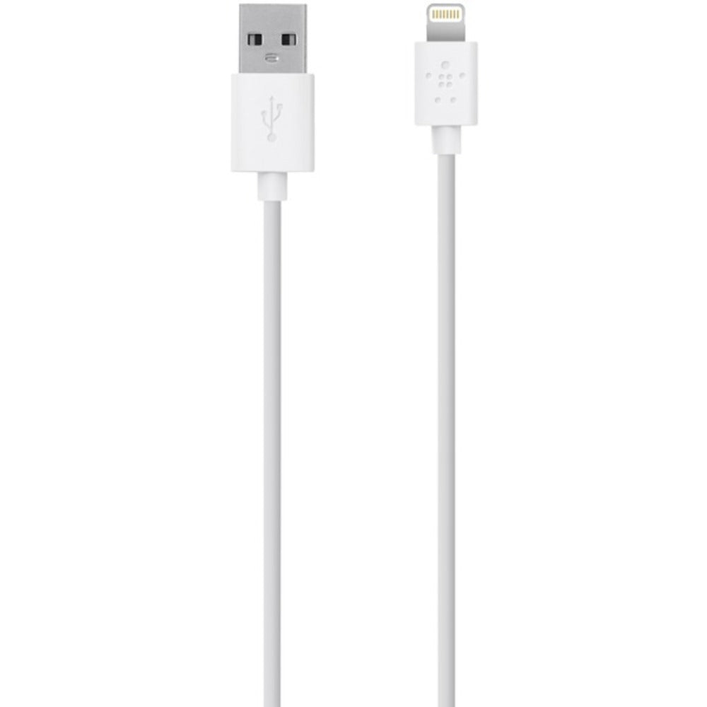 Belkin(R) F8J023bt2M-WHT Charge & Sync MIXIT?(TM) USB Cable with Light