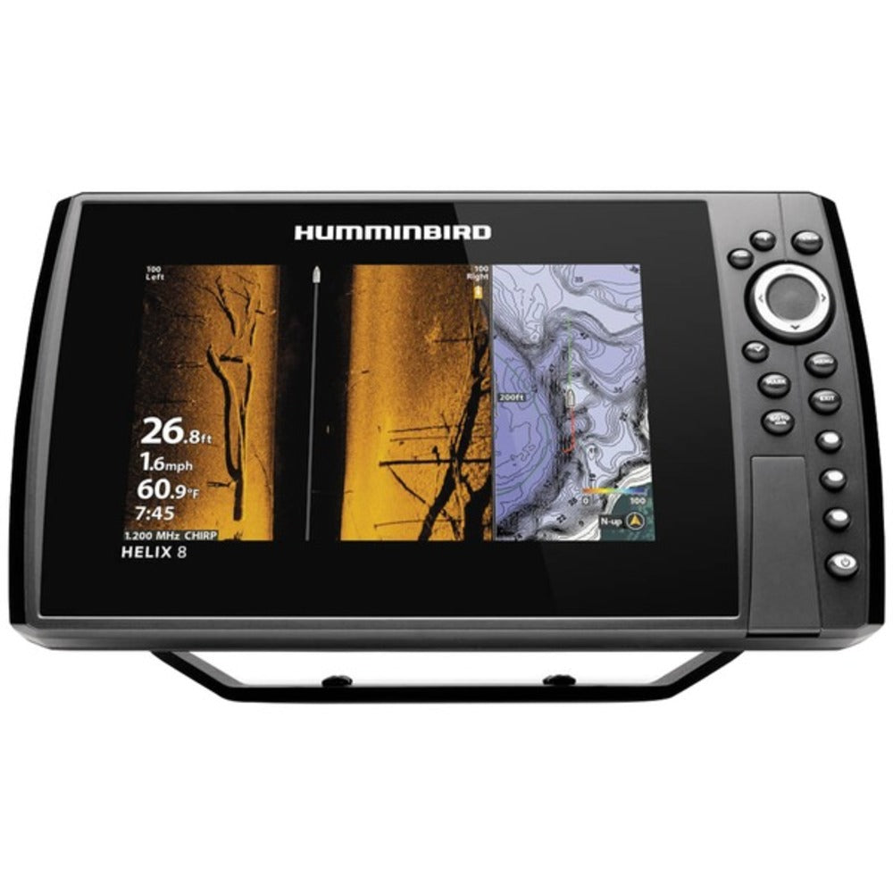 Humminbird 410830-1 HELIX 8 CHIRP MEGA SI+ GPS G3N Fishfinder with Blu