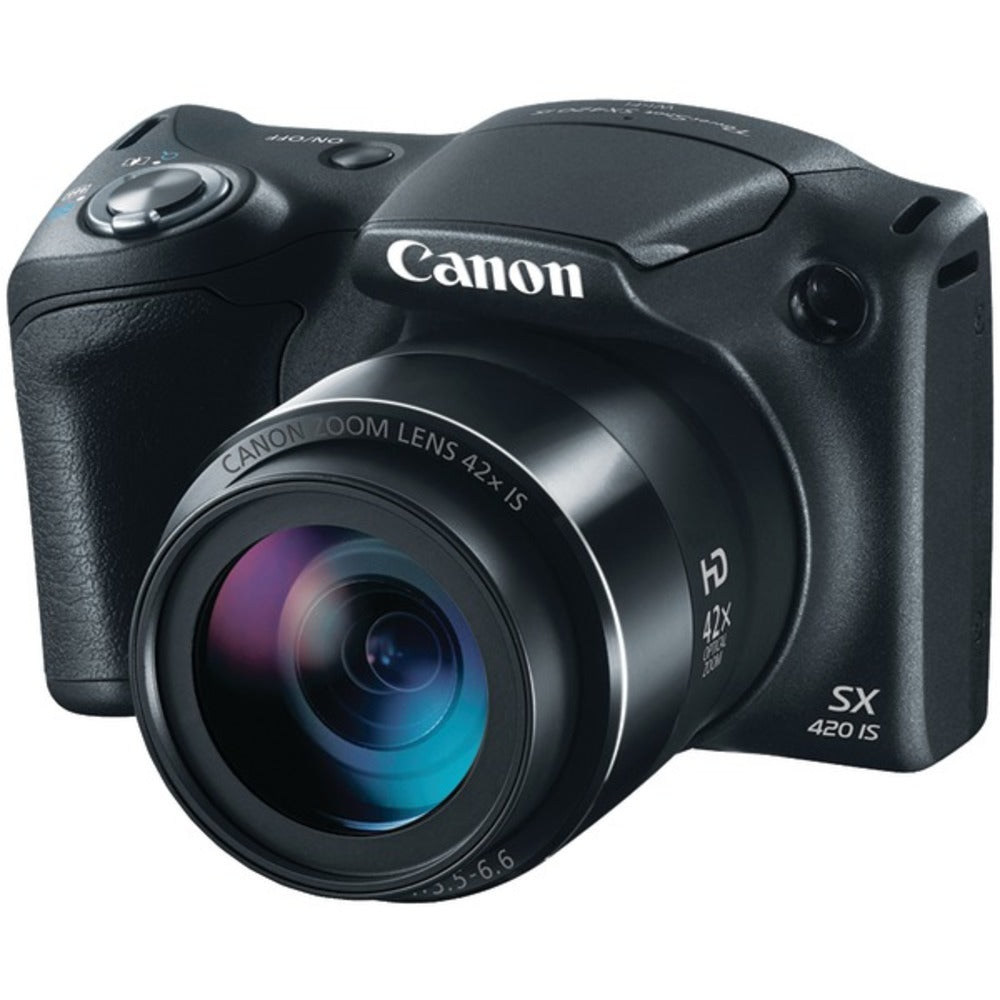 Canon(R) 1068C001 20.0-Megapixel PowerShot(R) SX420 IS Digital Camera