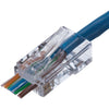 IDEAL 85-372J CAT5e Feed-Thru Modular Plugs, 100-Count