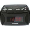 SYLVANIA(R) SCR4986 USB-Charging CD Dual Alarm Clock Radio