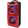 SYLVANIA(R) SP328-RED Bluetooth(R) Speaker with Speakerphone (Red)