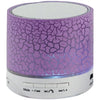 SYLVANIA(R) SP637-PURPLE Bluetooth(R) Lighted Portable Speaker (Purple
