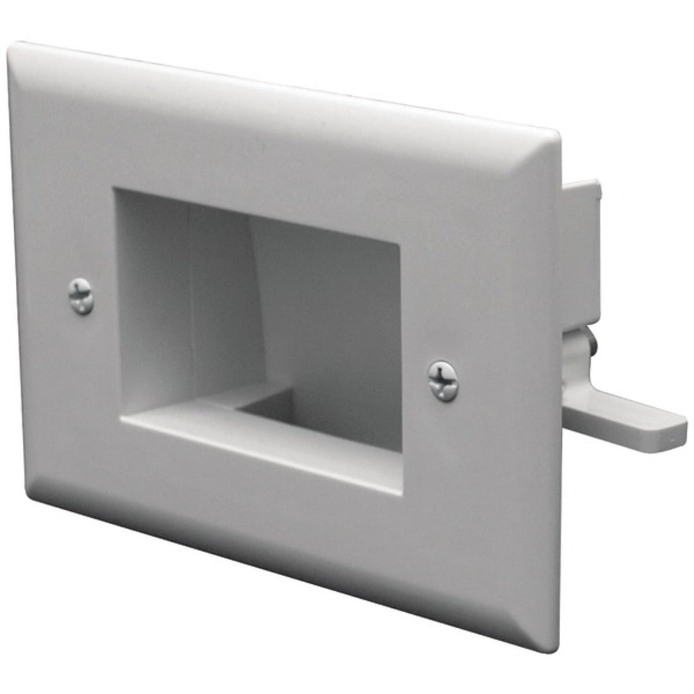 DataComm Electronics 45-0008-WH Easy-Mount Recessed Low-Voltage Cable