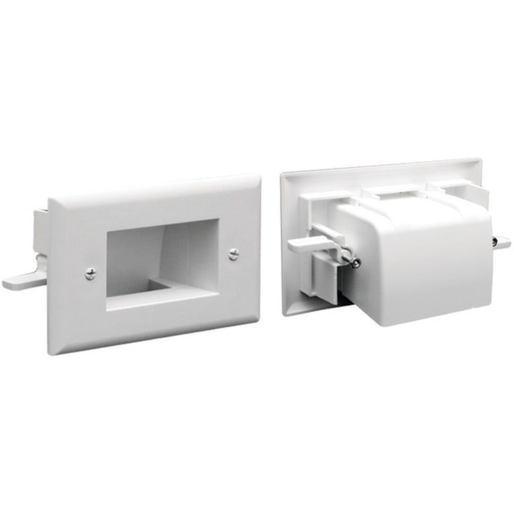 DataComm Electronics 50-3338-WH-KIT Easy-Mount Cable Organizer Kit