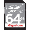Gigastone(R) GS-SDXCU164G-R Class 10 UHS-1 Card (SDXC(TM); 64GB)