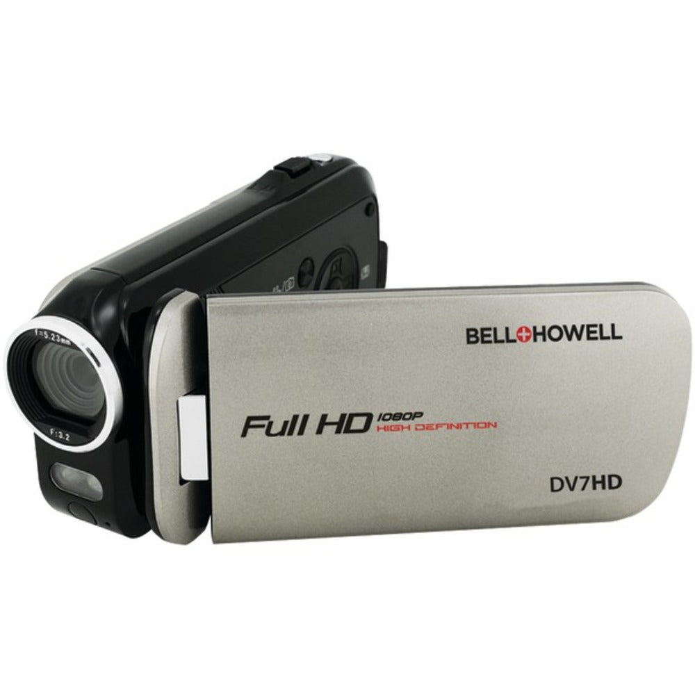 Bell+Howell(R) DV7HD-GY 16.0-Megapixel Slice II DV7HD Ultraslim 1080p
