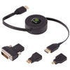 ReTrak(R) ETCABLEHDM Retractable Standard HDMI(R) Cable with Mini, Mic