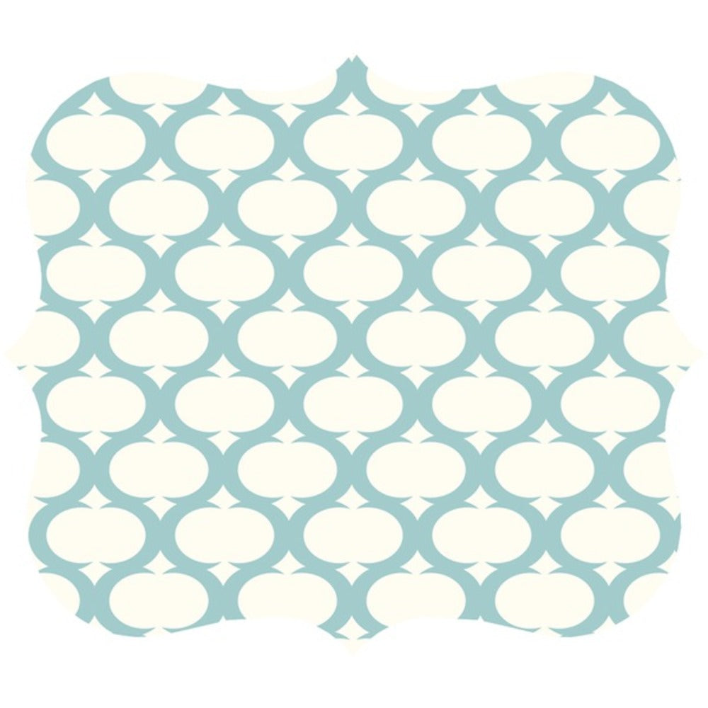 Fellowes(R) 5919001 Designer Mouse Pad (Teal Lattice)