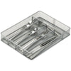 Honey-Can-Do(R) KCH-02154 5-Compartment Steel Mesh Cutlery Tray