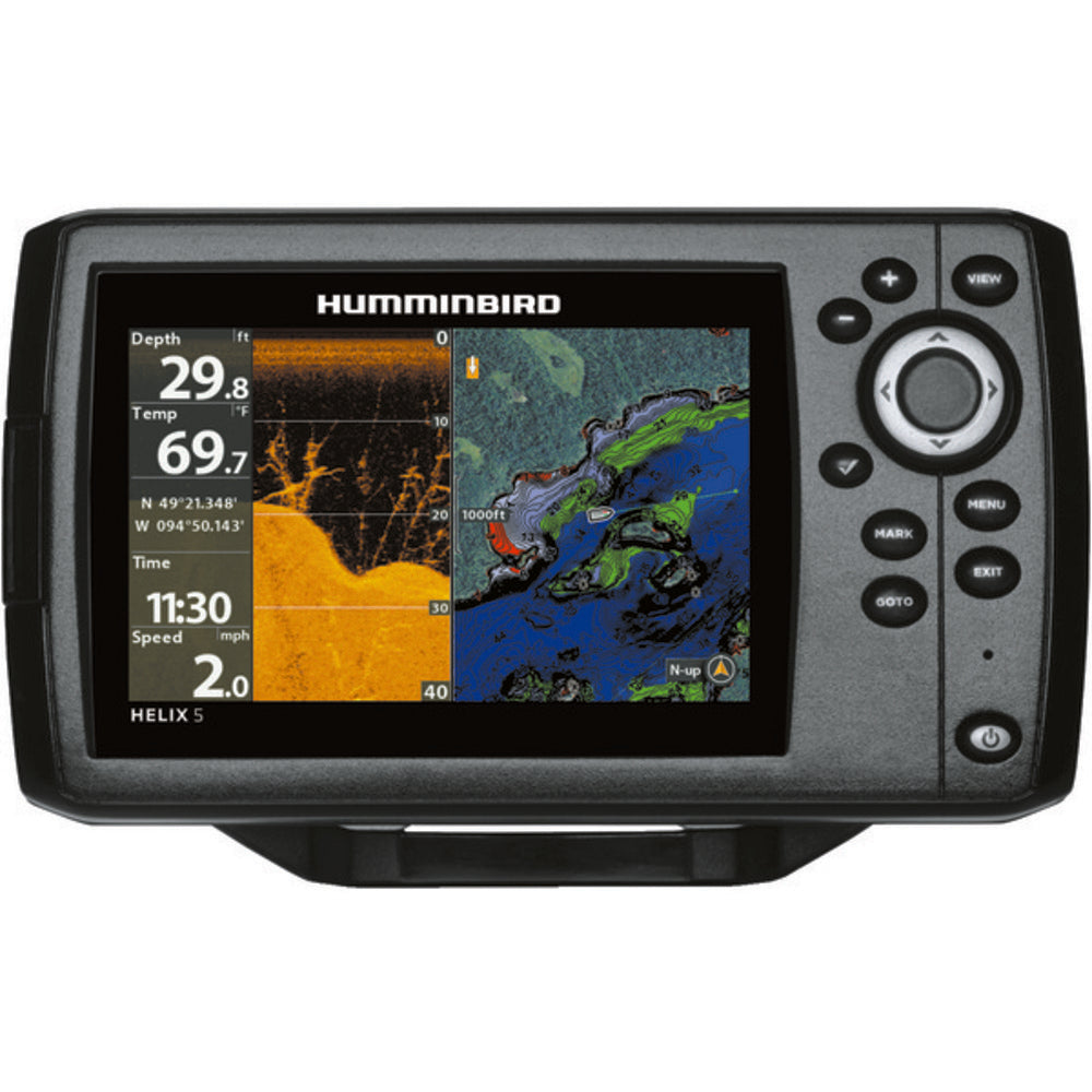 Humminbird 410220-1NAV HELIX 5 CHIRP DI GPS G2 Fishfinder with Navioni