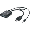 Manhattan(R) 151559 HDMI(R) AM-VGA+ Audio Converter Cable