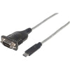 Manhattan(R) 151566 FTDI FT-232RL Chip USB-C(TM) to Serial Converter