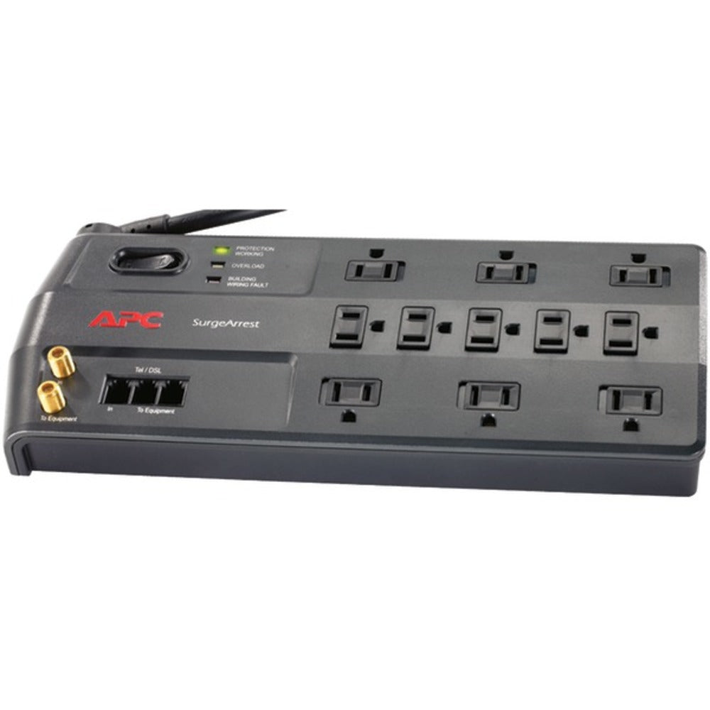 APC P11VT3 11-Outlet Performance SurgeArrest Surge Protector (telephon