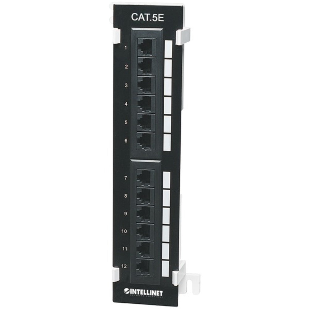 Intellinet Network Solutions(R) 162470 CAT-5E UTP Wall-Mount Patch Pan