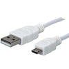 Manhattan(R) 323987 A-Male to Micro B-Male USB 2.0 Cable (3ft)