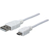 Manhattan(R) 324069 A-Male to Micro B-Male USB 2.0 Cable (6ft)