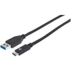 Manhattan(R) 353373 USB-C(TM) Male 3.0 to USB-A Male 2.0 Cable, 3ft