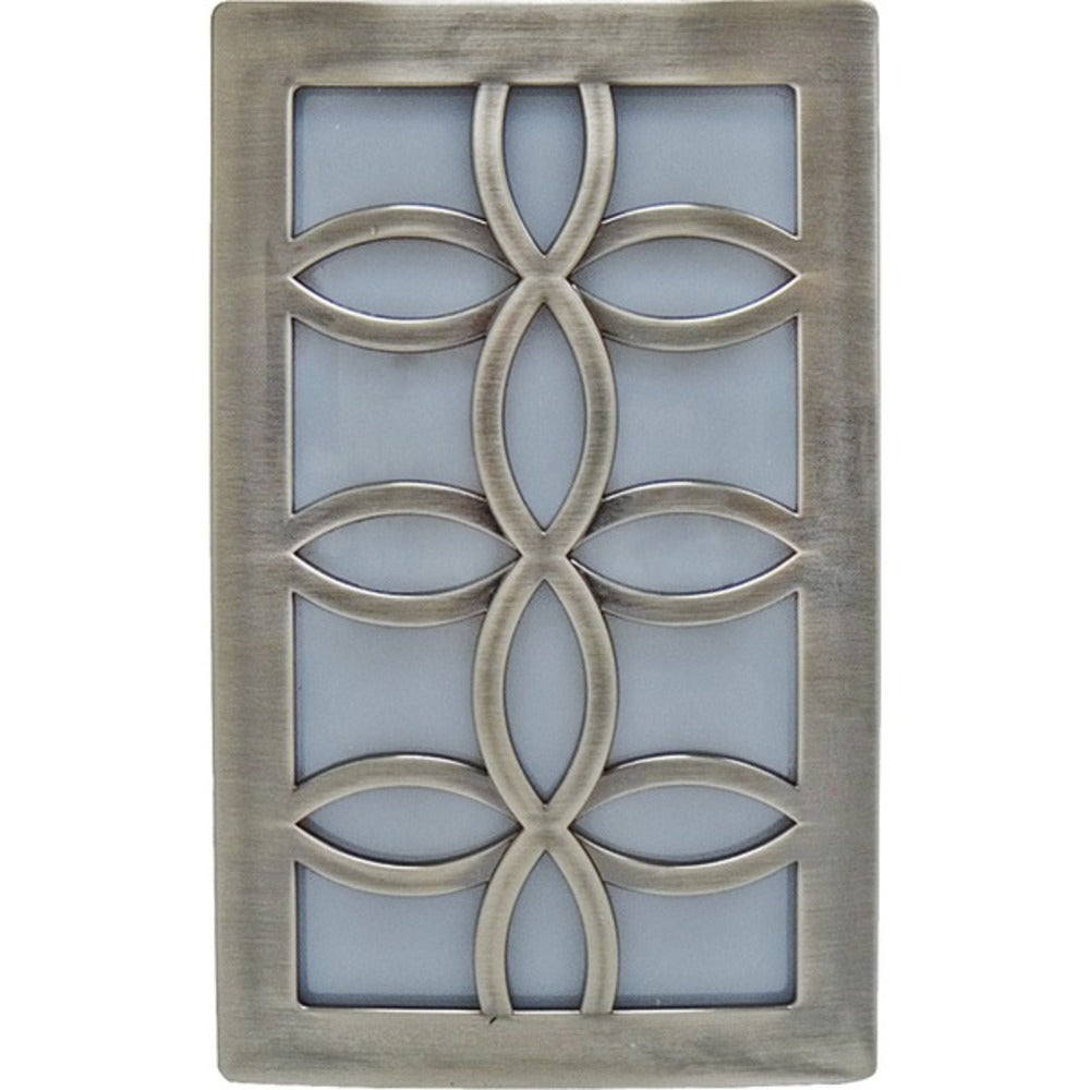 GE(R) 11257 Faux Nickel Leaf Design Night-Light