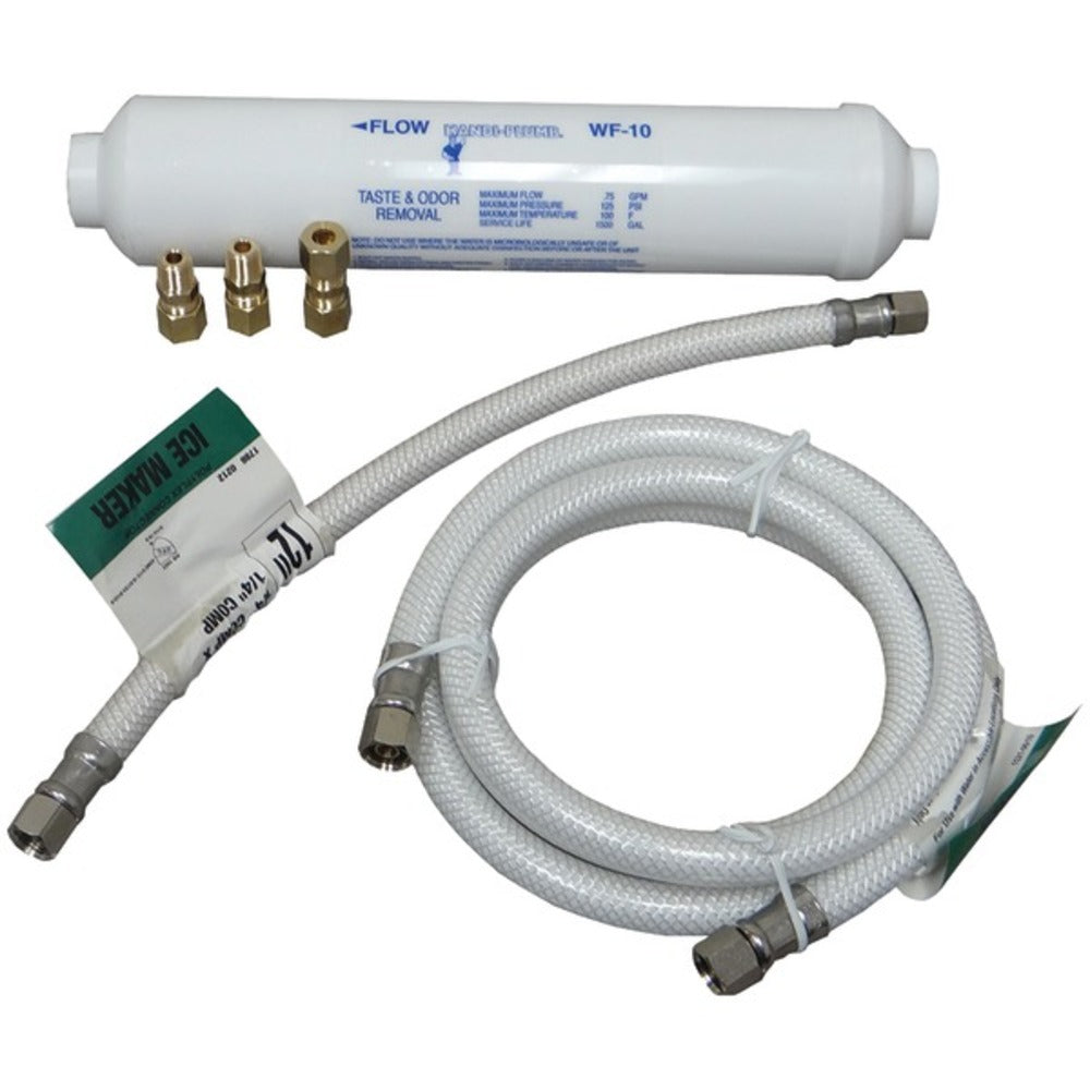 No Logo LF4096323206014 Poly-Flex Ice Maker Connector Kit with Water F