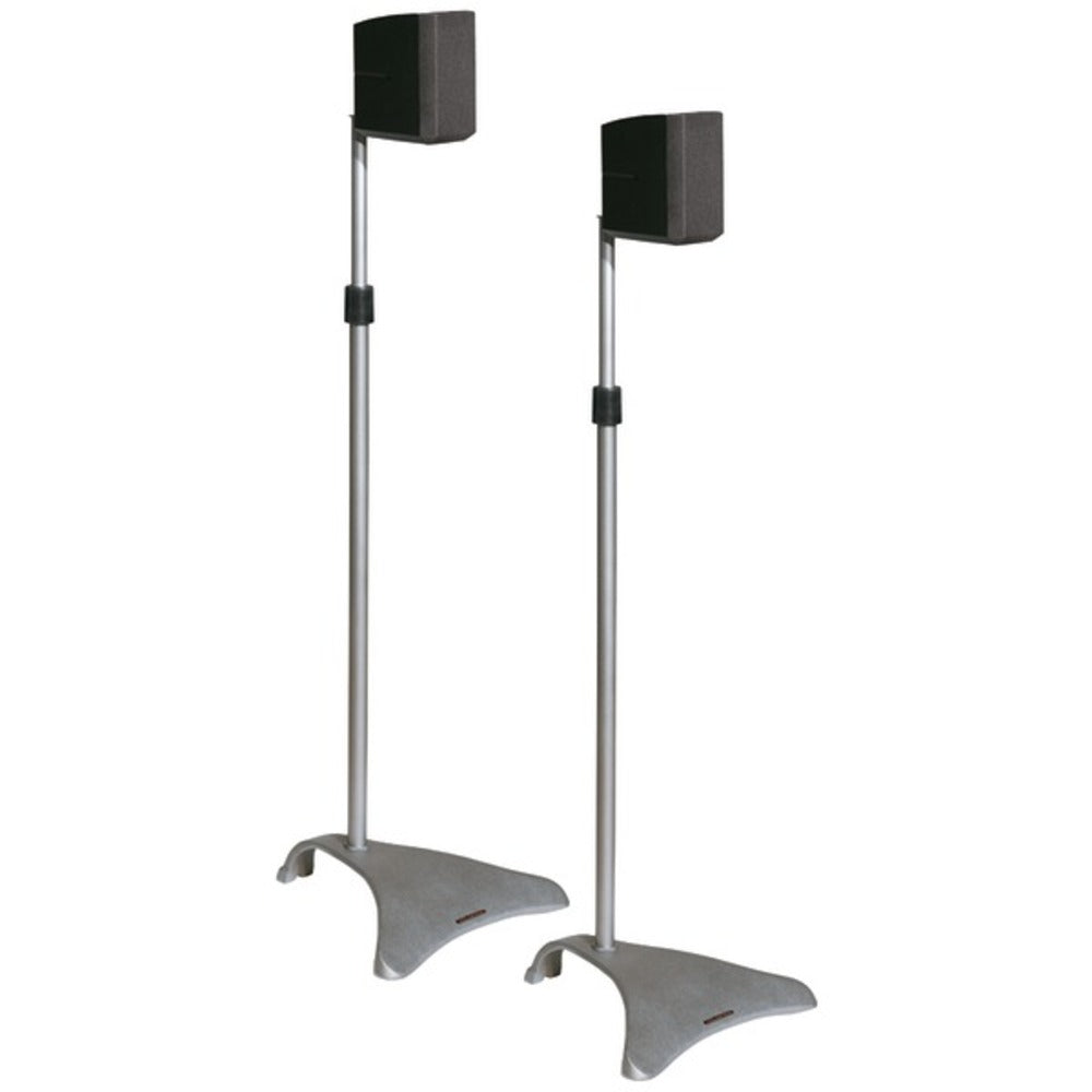 Atlantic SPSCUR47 Satellite Speaker Stands, 2 pk