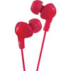 JVC(R) HAFR6R Gumy(R) Plus Earbuds with Remote & Microphone (Red)