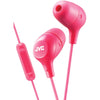 JVC(R) HAFX38MP Marshmallow(R) Inner-Ear Headphones with Microphone (P